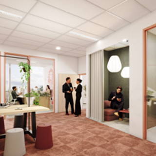 Bureau privé 48 m² 5 postes Location bureau Rue du Général Mouton-Duvernet Lyon 69003 - photo 1